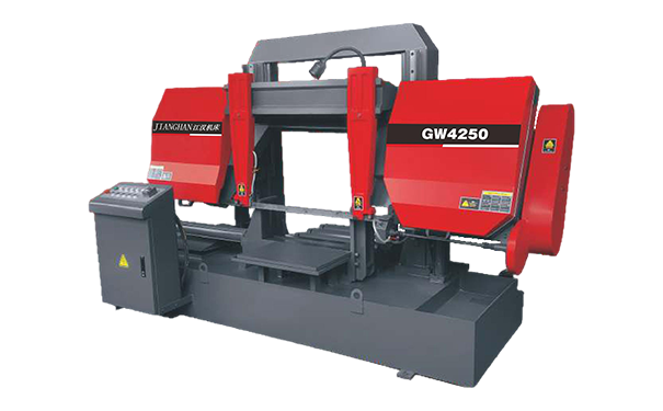 龙里GW4250双柱龙门卧式带锯床