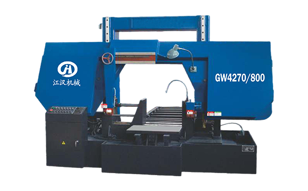 龙里GW4270/800双柱龙门卧式带锯床